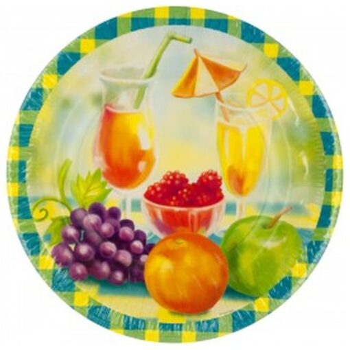 Garden Glory Plates Rnd 9&Quot; 6Ct