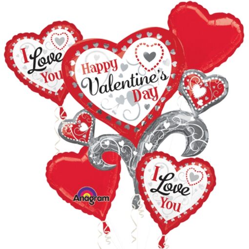 Bqt Hvd Swirly Foil Balloons