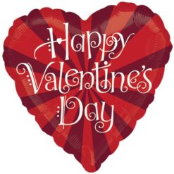 18" HRT Valentines Radiant Foil BLN