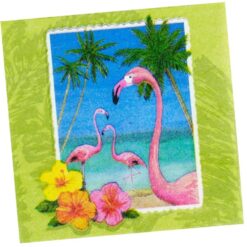 Tropical Vacation Napkins Beverage 16CT