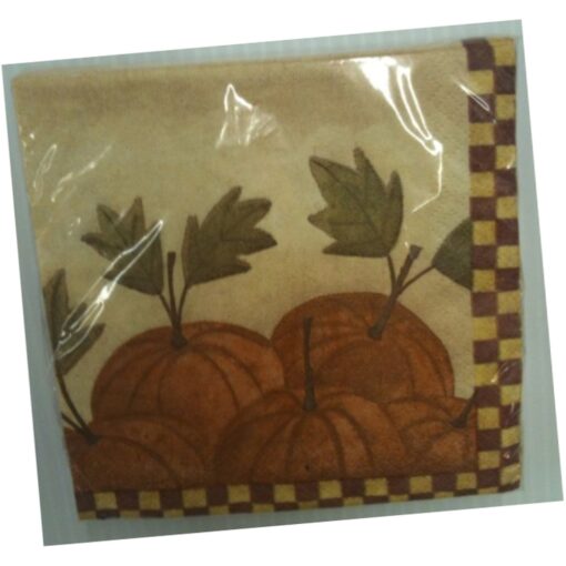 Homespun Harvest Napkins Harvest 2P 18Ct