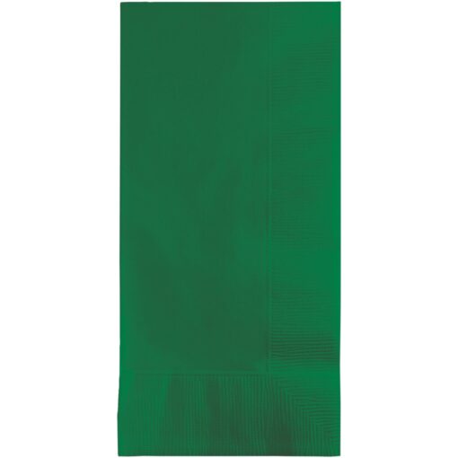 E Green Napkin, Dinner 1/8 Fld 50Ct