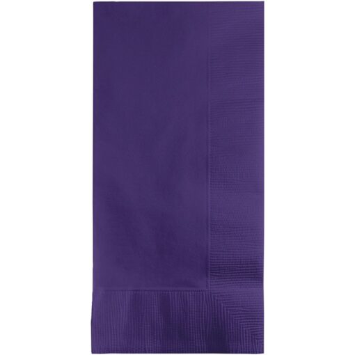 Purple Napkin, Dinner 1/8 Fl 50Ct