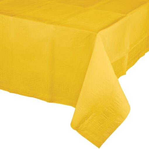 Sb Yellow Tablecover 54X108 Ppr/Poly