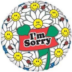 18" RND I'M Sorry Foil Balloon