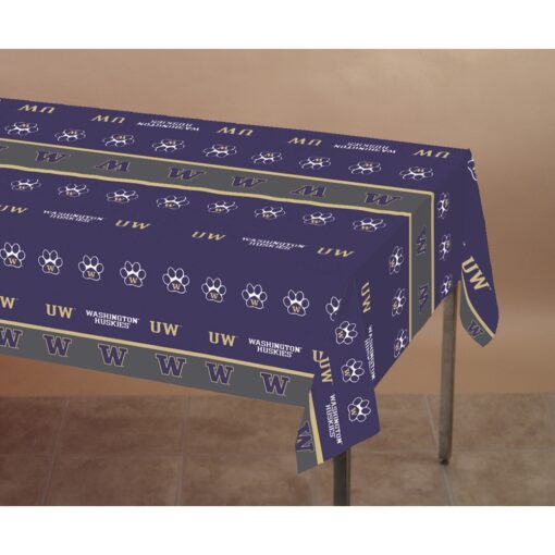 Univ Of Washington Tablecover Pl 54X108