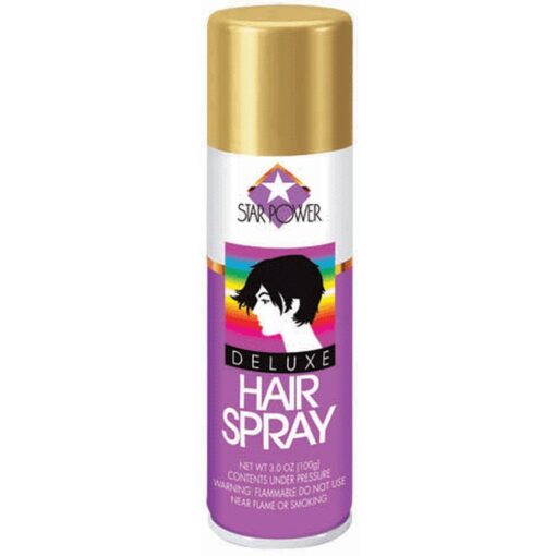 Gold Temporary Hair Spray.