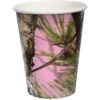 Pink Camo Cups Hot/Cold 12oz 8CT