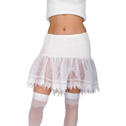 Petticoat, White Adult Size Standard