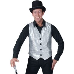 Silver Biz Vest