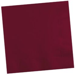 Burgundy Napkin Beverage 50CT