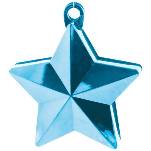 Blue Star Balloon Weight 6Oz