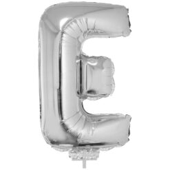 16" LTR Silver E Foil Balloon