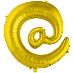 40" LTR Gold @ Foil Balloon