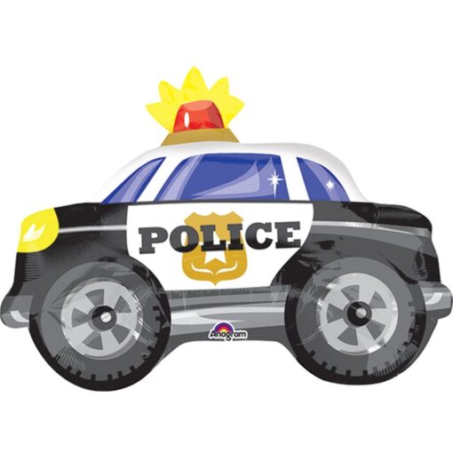 24&Quot; Shp Police Car Foil Balloon