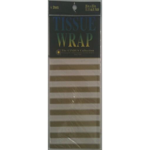 Gold Line Tissue Wrap 4Sht