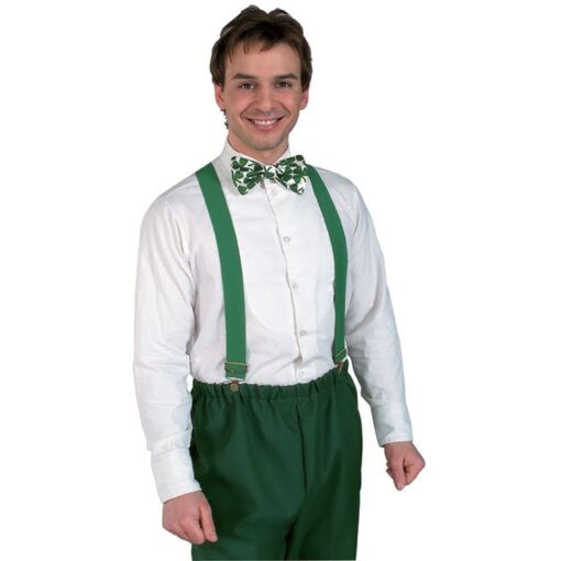 Suspenders Green