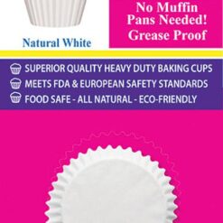White Cupcake Cups 30Pc Std Size