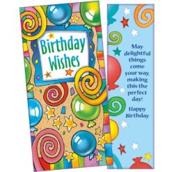 GC Birthday Wishes $ Holder