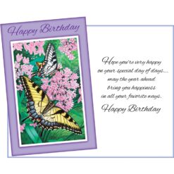GC Happy Birthday (Butterflies)