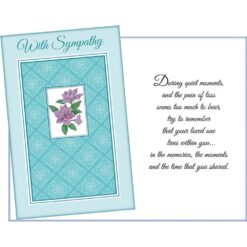 GC With Sympathy w/Blue Diamonds