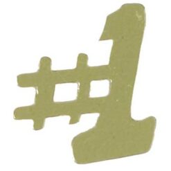 #1 Gold Confetti 1/2oz