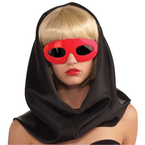 Lady Gaga Red Glasses