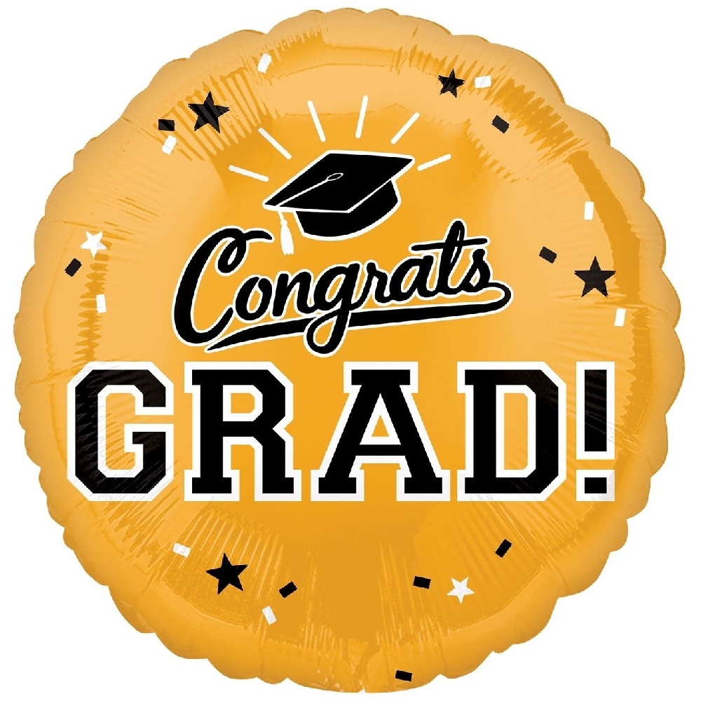 18 Snoopy Congrats Grad! - Foil Mylar Balloon