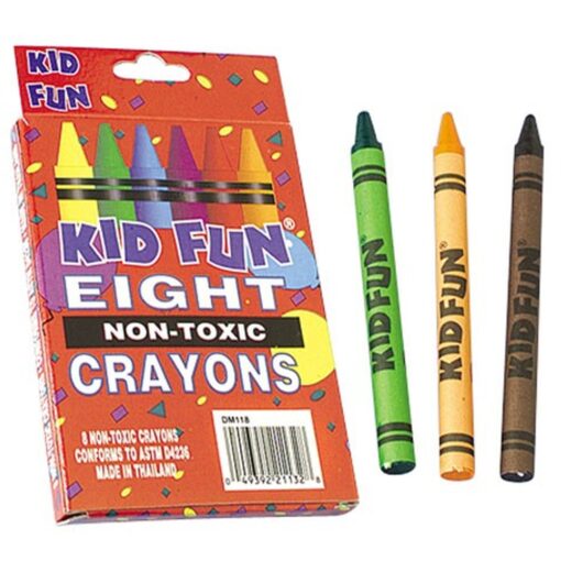 Washable Crayons/8-Bx