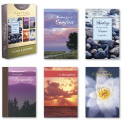 Sympathy Boxed Cards 10CT Astd