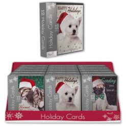 Cmas Boxed Cards Photo Pets 12CT