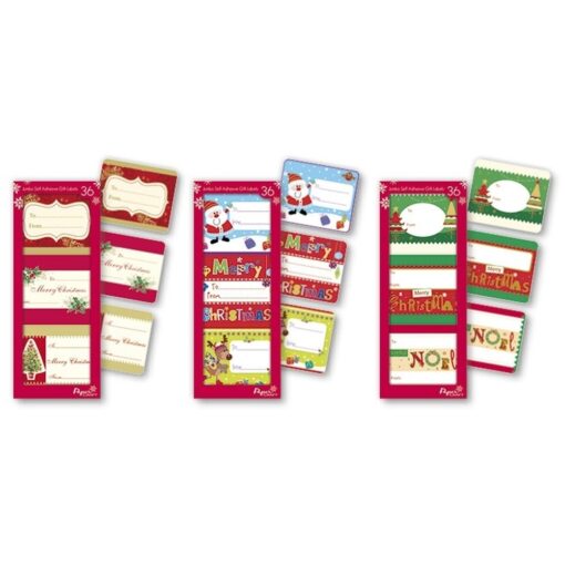 Gift Labels Self Adhesive 36Ct