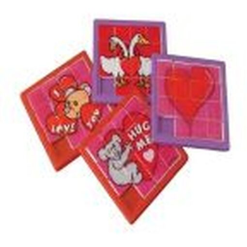 Valentine Slide Puzzles