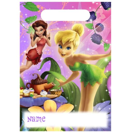 Tinkerbell Sweet Trts Favor Bags 8Ct