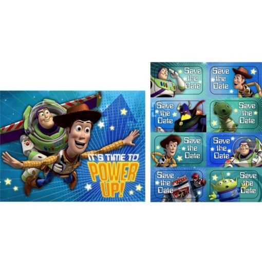 Toy Story Game Time Invitations 8Ct