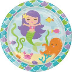 Mermaid Friends Plates RND 9" 8CT