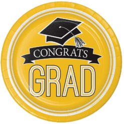 Yellow Grad Plates 7" 18CT