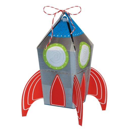 Blast Off Birthday Favor Box 8Ct