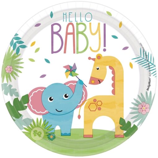 Hello Baby Fisher Price™ Plates 7&Quot; 8Ct