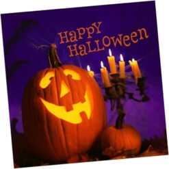 Happy Carving Napkins Lunch 16CT