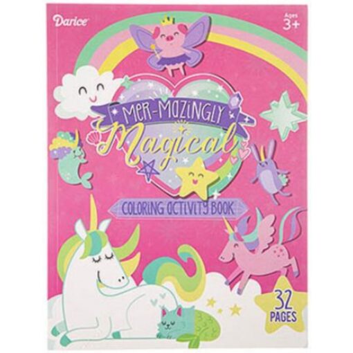 Mer-Mazingly Magical Unicorn Coloring And Activity Book