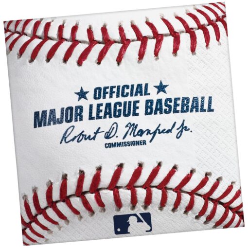 Rawlings™ Mlb Baseball Napkins Lunch 16Ct