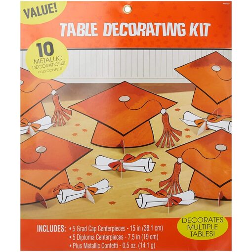 Orange Grad Table Decor Kit