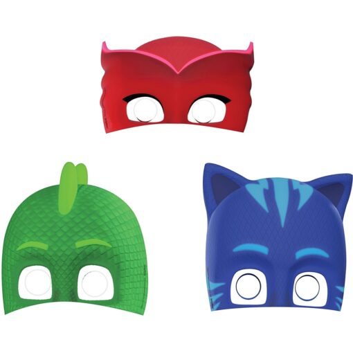 Pj Masks Paper Masks 3-Astd 8Ct