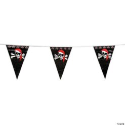 Pirate Pennants Plastic 100FT