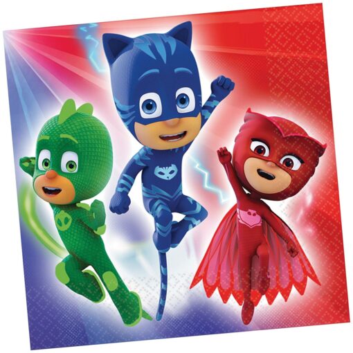 Pj Masks Napkins Lunch 16Ct