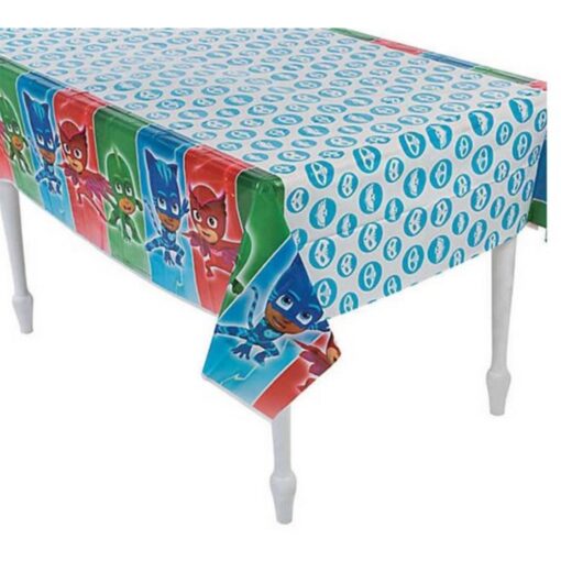 Pj Masks Plastic Table Cover 54&Quot;X96&Quot;