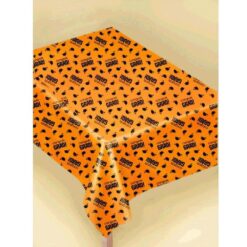 Orange Grad Tablecover Printed Plastic
