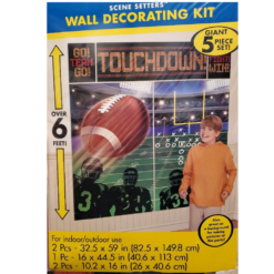 Football Scene Setter Wall Decor