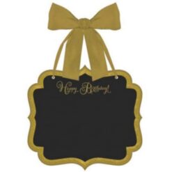 Glitter Marquee Birthday Large Sign MDF